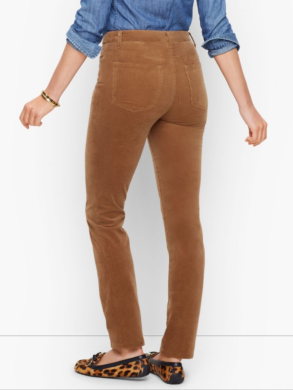 Talbots Women's Brown Corduroy Pants